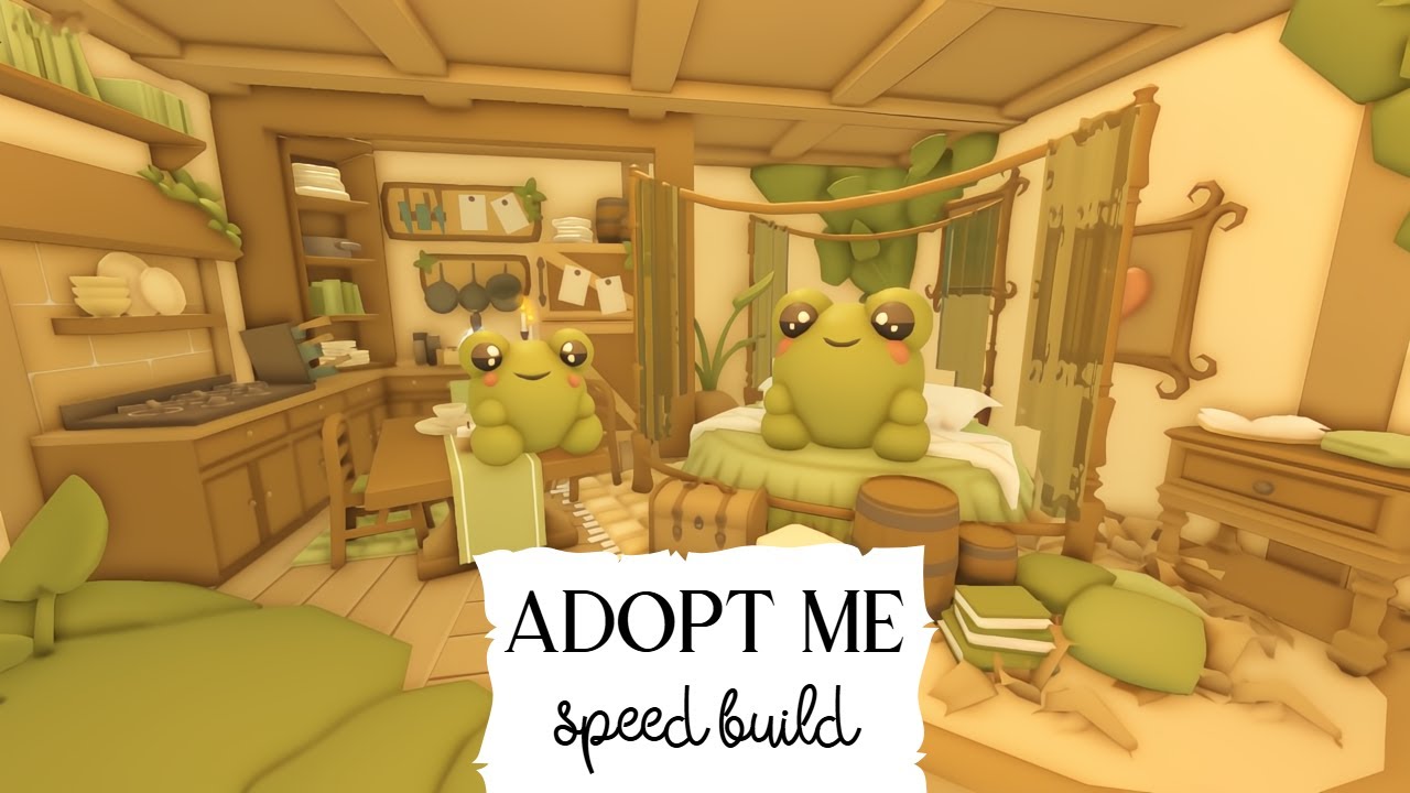 Cozy Froggy Home Speed Build 🐸 Roblox Adopt Me!