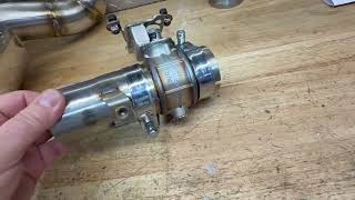 Porsche 971 Panamera Factory and Cargraphic Mufflers