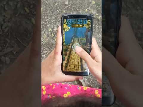 Temple run game play _ bad bunny