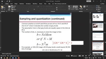 Digital Image Processing - Lecture 2