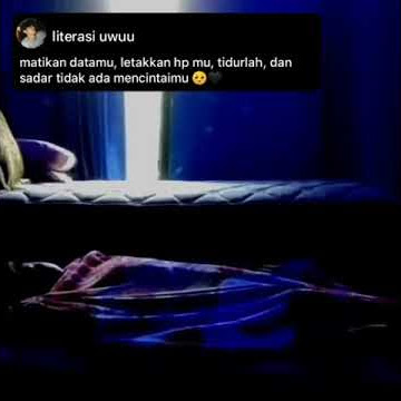 Story wa 'matikan hp' loss rebahan