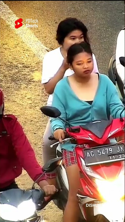 LOH MBAK MBAK!!! Pelanggar Lalu Lintas Lucu | ATCS | Shorts Video CCTV