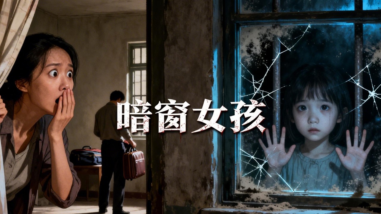 隔壁暗窗的女孩，竟是我家密室的血案證人！🔥| #骇故事 #鬼怪 #悬疑 #惊悚