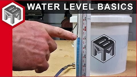 Water level basics – How to make and use one