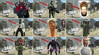 Compilation Skibidi Toilet Finding Challenge 360º VR Video (ALL EPISODES)