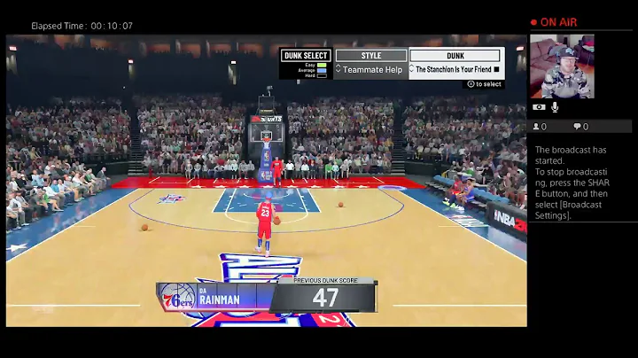 2K20 Dunk Contest Rainman