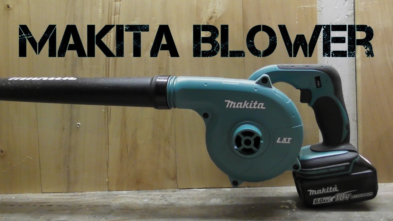 Makita Cordless Blower DUB183 | Does it Blow or Suck? - YouTube