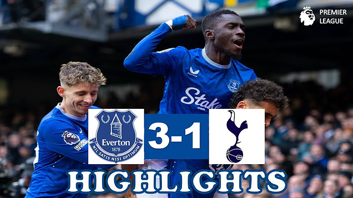 Everton vs Tottenham Highlights Goals - Premier League 2024/25