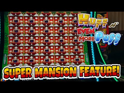 DOUBLE FULL SCREEN OF MANSIONS PAYS OUT MASSIVE SUPER JACKPOT!