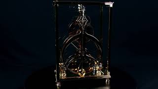 Rosemary Clock finished in Gold