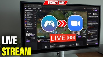 How to Live Stream PC Games on Zoom (New Update)