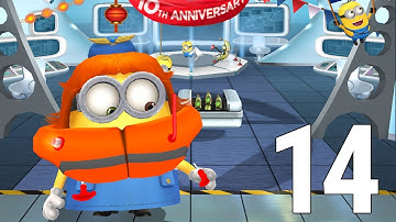 Minion Rush Gameplay Part 14 - Airline Bob Collect Robonanas 2023 (iOS/Android)