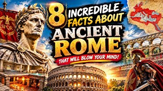 8 Mind-Blowing Facts About Ancient Rome 🏛️ | History You Didn’t Know!