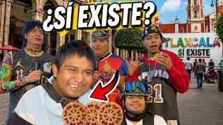 Salimos a conocer Tlaxcala... y encontramos a este personaje