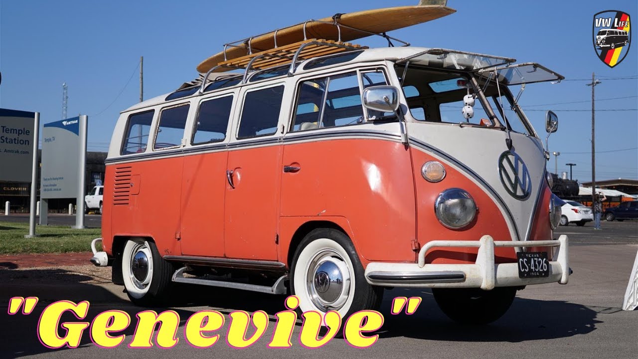 Meet Genevive the 21 Window Volkswagen Bus! - YouTube