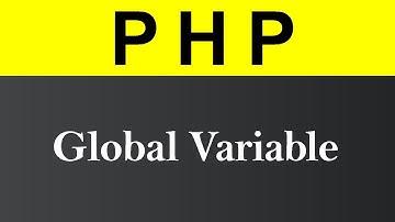 Global Variable in PHP (Hindi)
