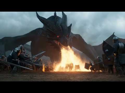 Dragon Attacking An Army Mini Max Hailuo 2 3 AI Spoof Studio Aivideo