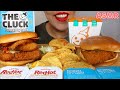 ASMR JACK IN THE BOX SPICY CLUCK SANDWICH &amp; MINI TACOS