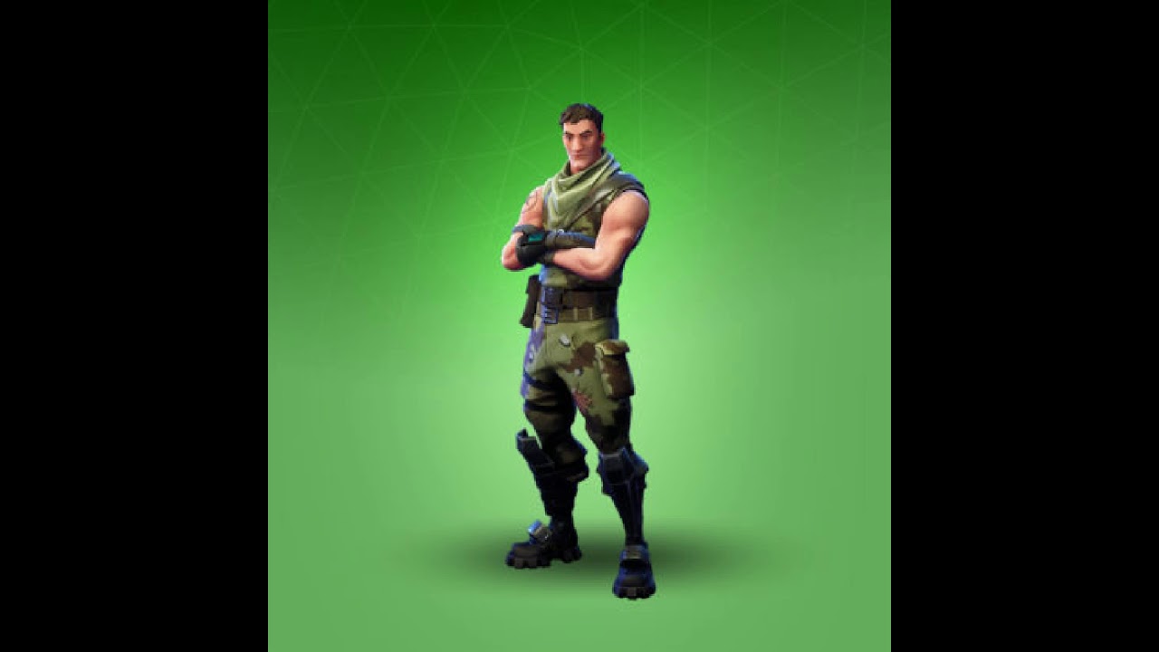 all green skin /fortnite/ - YouTube