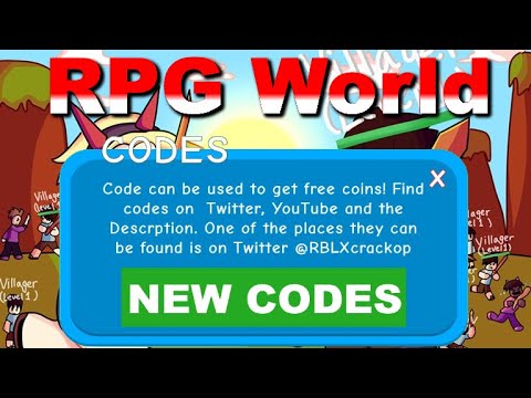 New Codes Clans Rpg World Roblox Youtube - all working codes in clans rpg world roblox youtube