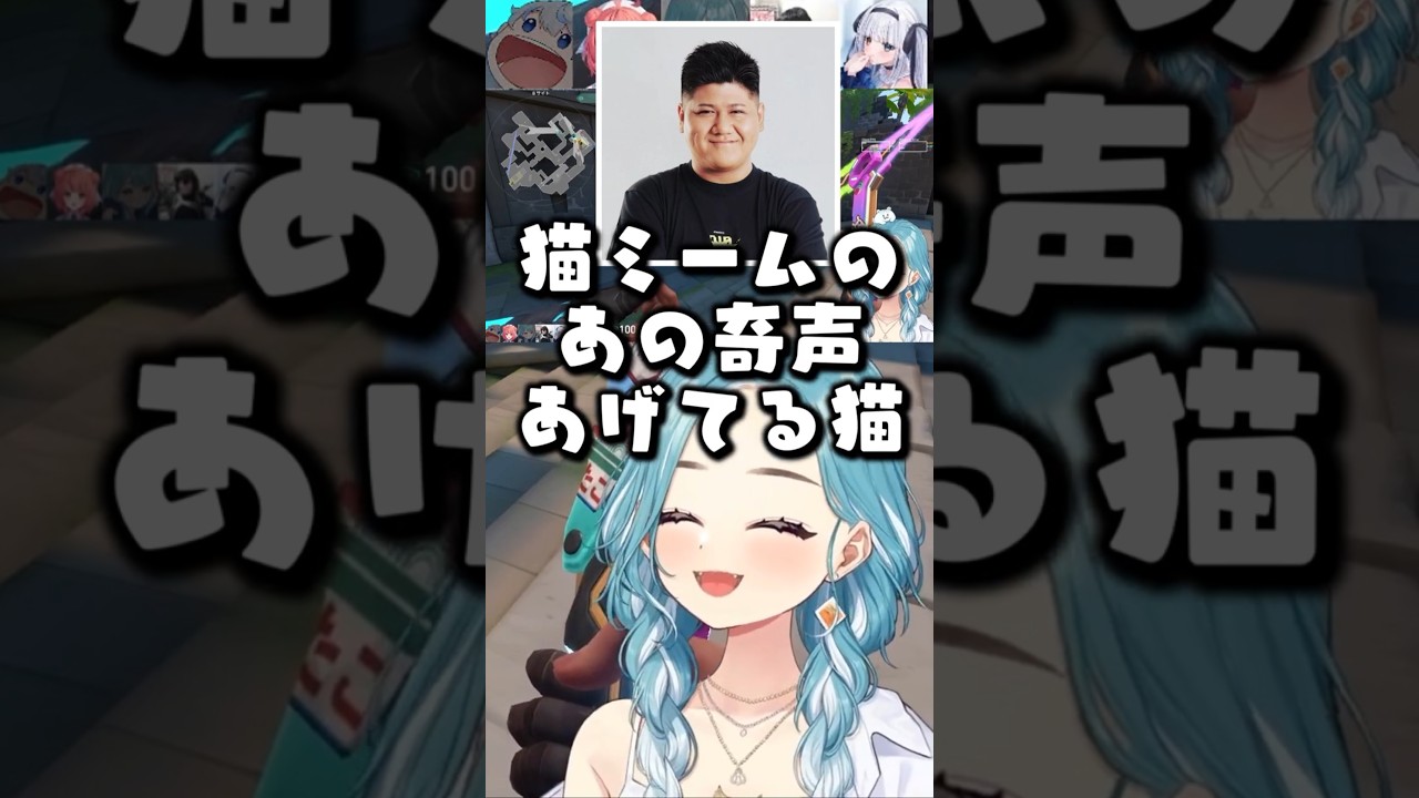 神楽めあのせいで猫ミーム化するらむち #ぶいすぽ #白波らむね #夢野あかり