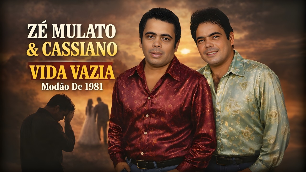 A Canção MAIS DOLORIDA De ZÉ MULATO & CASSIANO💔 VIDA VAZIA (1981)