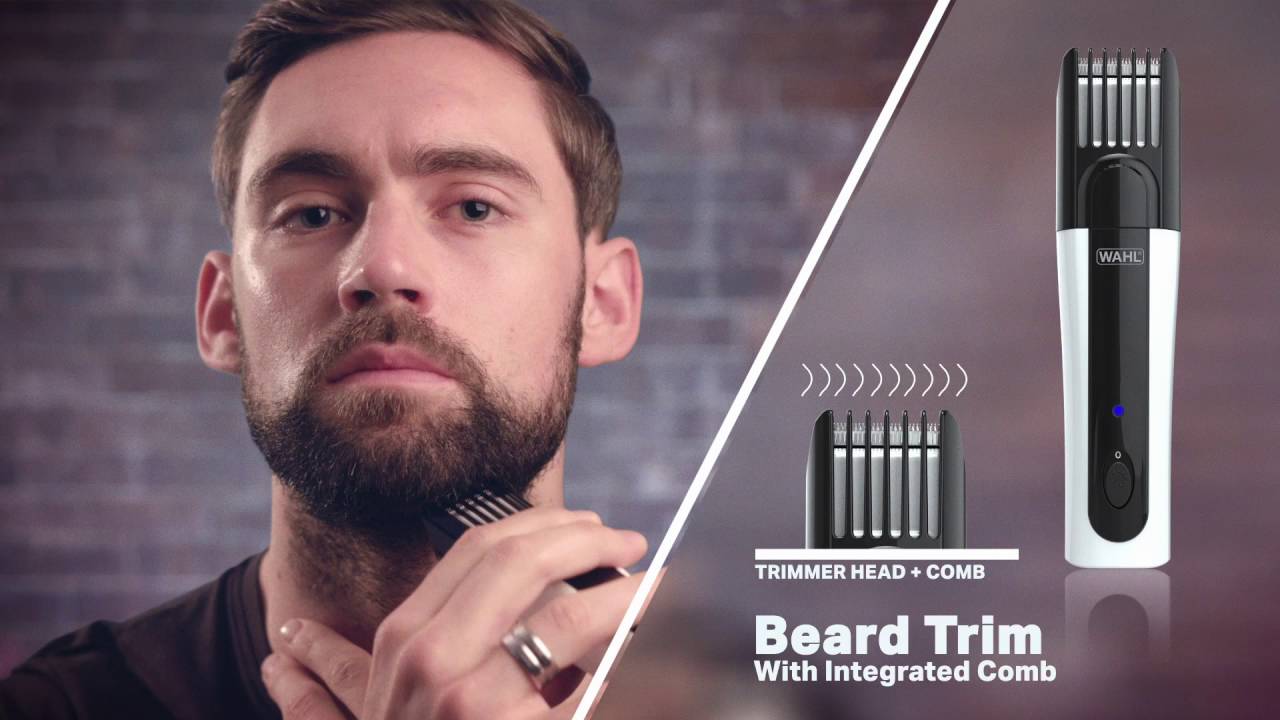 using a wahl beard trimmer