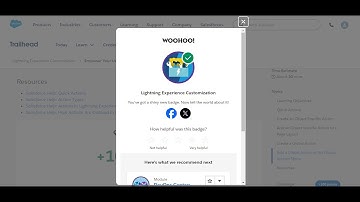 Empower Your Users with Quick Actions | Lightning Experience Customization - Trailhead #2024