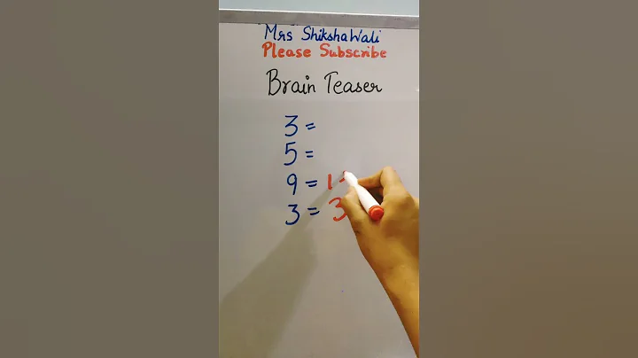 brain teaser #viralshort #maths #trending #mathsshorts #youtubeshorts #ytshorts #shorts