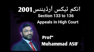 Section 133 to 136 of the Income Tax Ordinance 2001| Muhammad Asif Ch.