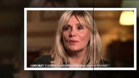"Pourquoi je le quitterais ?" : Emmanuelle Seigner évoque son histoire d