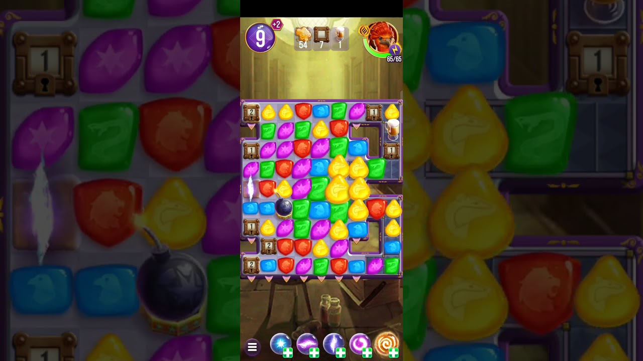 Harry Potter: Puzzles & Spells level 1496 no boosters