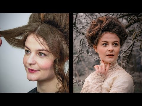 historical-styles---'gibson-girl'-edwardian-hair-and-make-up-tutorial-part-2