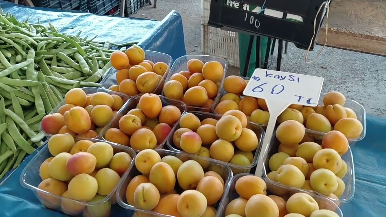 İznik meyve sebze pazarı