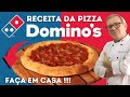 COMO FAZER PIZZA DOMINO'S EM CASA (MASSA PAN) - COBERTURA PEPPERONI