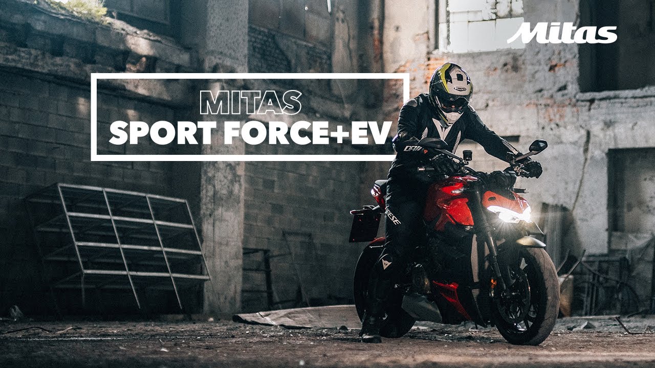 Pneu moto Mitas Sport Force+ EV et RS : check l'adhérence ! - Moto