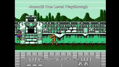 Juuouki One Level Playthrough using the Nes