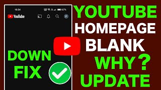 How To Fix Youtube? Youtube Homepage Blank ? Is Not Working ? FIX WHEN ? Youtube Not Working ?