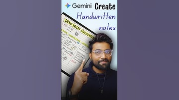Generate Hand Written Notes Using Gemini #ai #gemini