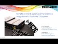 Remote control &amp; automation for seamless integration of a Terahertz TDS system (IRMMW-THz 2020)