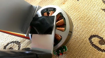 Bldc gimbal motor problem with low speed rotation