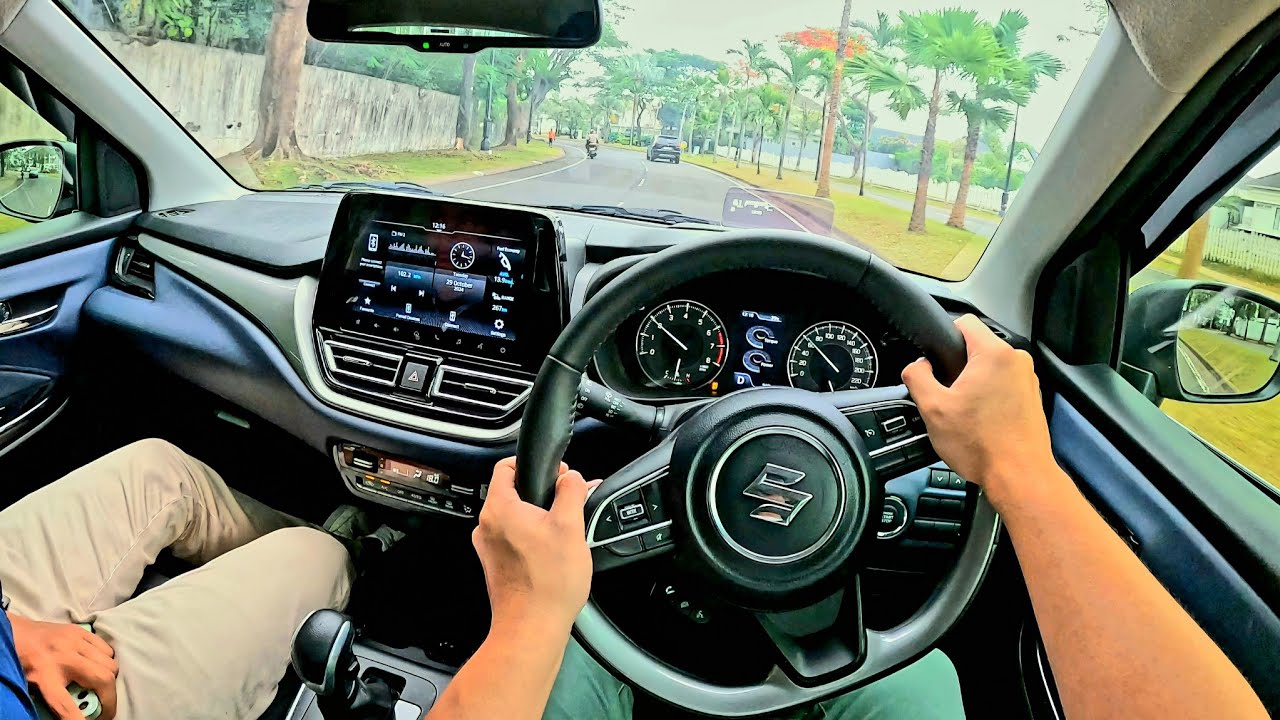 Driving POV SUZUKI NEW BALENO 1.5 HATCHBACK A/T 2024 | ACCELERATION & HANDLING | Car Test Drive ASMR