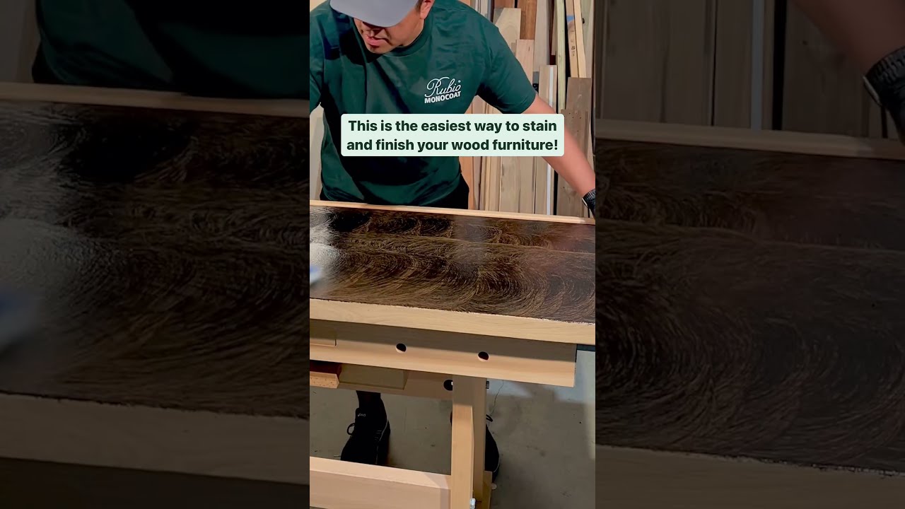 Stain And Finish Your Wood Furniture In Just One Coat With Oil Plus 2C Rubiomonocoat