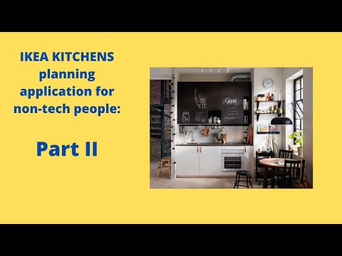 IKEA Kitchen Planning Tool Tutorial: Getting started on your kitchen Plan with 1 wall ADU design