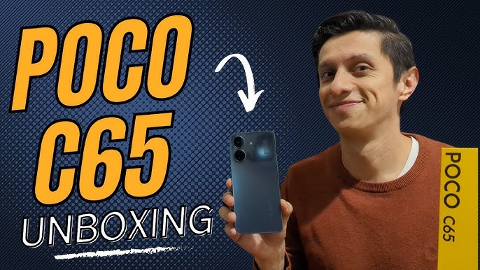 Smartphone Poco C65 6GB 128GB Azul Desbloqueado