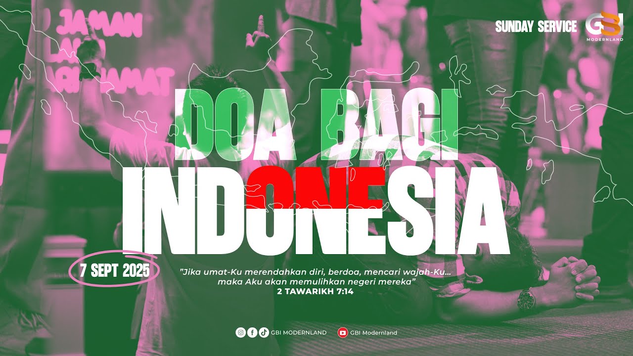 Doa bagi Indonesia - Ibadah Raya Online 7 September 2025