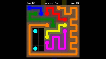 Flow Free - 9X9 Mania Walkthrough - Level 61