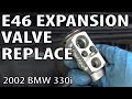 E46 Replace A/C Expansion Valve & Clean Lines DIY #m54rebuild 24