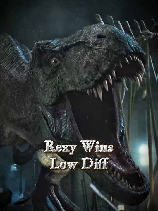 Rexy Vs Jurassic World Rebirth #jurassicworld #jurassicpark #dinosaur #tyrannosaurusrex #hybrid