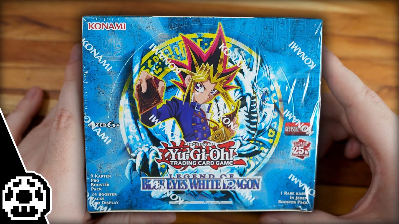 Mögi packt das 1. YuGiOh Booster-Set aus (Legend of Blue Eyes White Dragon)